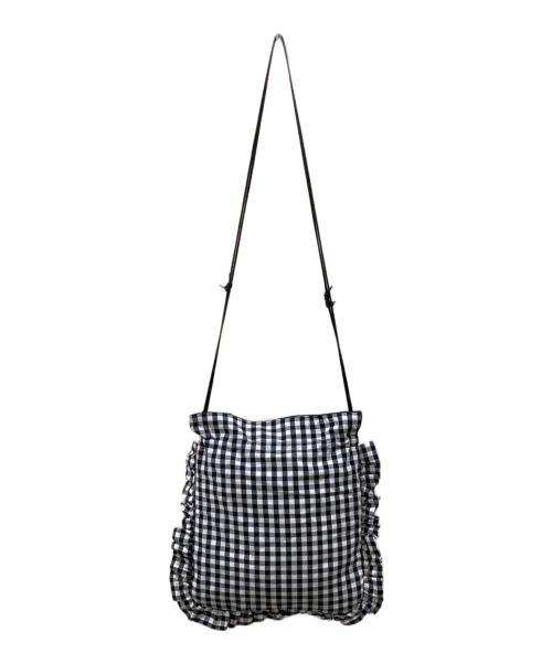 SEA（シー）SEA (シー) REVERSIBLE SHOULDER BAG S ホワイト×ブラックの古着・服飾アイテム