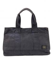 PORTER（ポーター）の古着「スモーキー トートバッグ」｜ネイビー