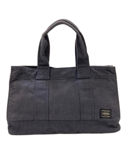 PORTER（ポーター）PORTER (ポーター) スモーキー トートバッグ ネイビーの古着・服飾アイテム