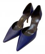 BALENCIAGAバレンシアガ）の古着「ポインテッドトゥパンプス」｜ブルー