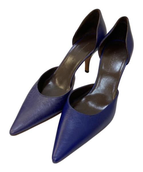 BALENCIAGA（バレンシアガ）BALENCIAGA (バレンシアガ) ポインテッドトゥパンプス ブルー サイズ:38の古着・服飾アイテム
