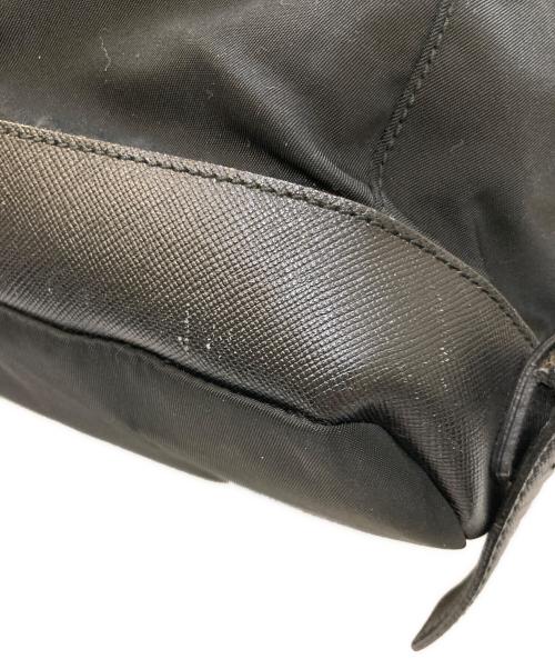 PRADA（プラダ）PRADA (プラダ) 三角ロゴプレート ナイロンデイパック ブラックの古着・服飾アイテム