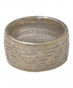 EMPORIO ARMANIエンポリオ アルマーニ）の古着「ロゴデザインリング」