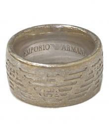 EMPORIO ARMANI（エンポリオ アルマーニ）の古着「ロゴデザインリング」