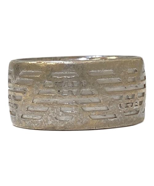 EMPORIO ARMANI（エンポリオ アルマーニ）EMPORIO ARMANI (エンポリオ アルマーニ) ロゴデザインリング サイズ:約16号の古着・服飾アイテム