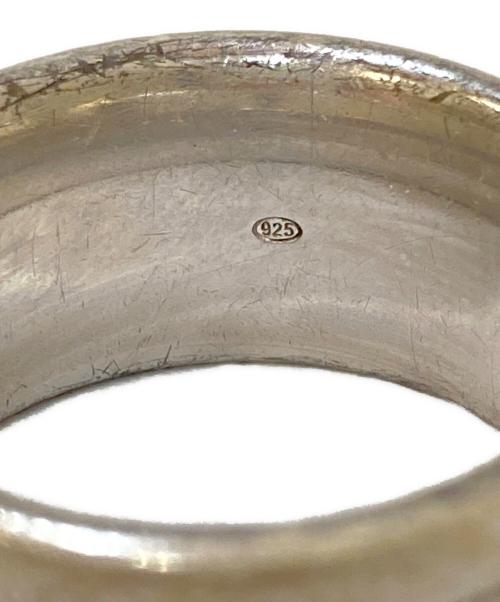 EMPORIO ARMANI（エンポリオ アルマーニ）EMPORIO ARMANI (エンポリオ アルマーニ) ロゴデザインリング サイズ:約16号の古着・服飾アイテム