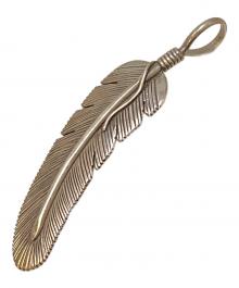 インディアンジュエリー（インディアンジュエリー）の古着「フェザーペンダントトップ」