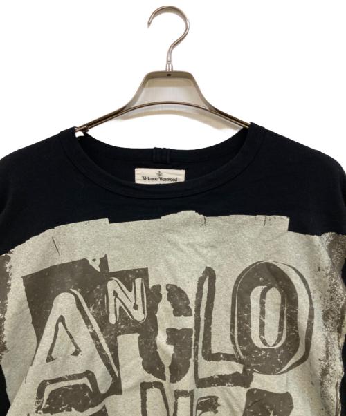 Vivienne Westwood ANGLOMANIA（ヴィヴィアンウエストウッドアングロマニア）Vivienne Westwood ANGLOMANIA (ヴィヴィアンウエストウッドアングロマニア) Graphic Print Oversized T-Shirt ブラック サイズ:38の古着・服飾アイテム