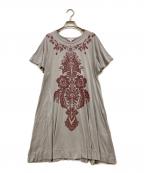 Vivienne Westwood RED LABELヴィヴィアンウエストウッドレッドレーベル）の古着「プリントワンピース」｜グレー
