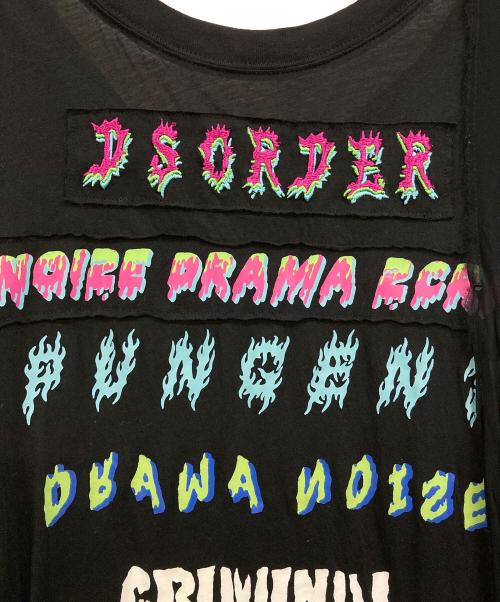 DIESEL（ディーゼル）DIESEL (ディーゼル) Asymmetrical Lace Dress ブラック サイズ:Sの古着・服飾アイテム