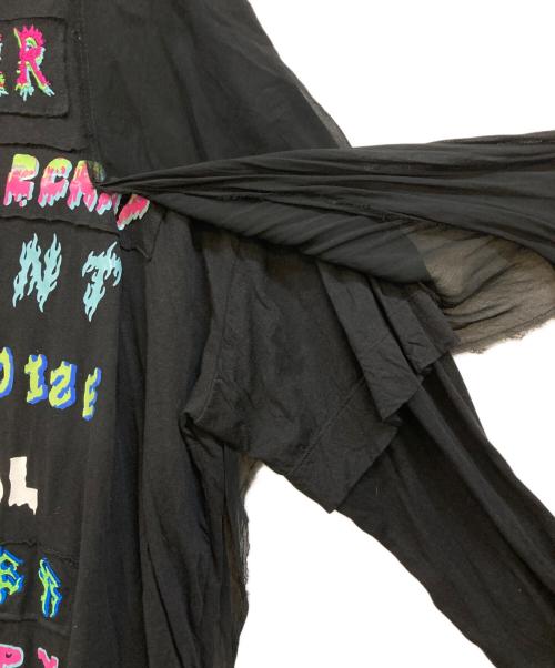 DIESEL（ディーゼル）DIESEL (ディーゼル) Asymmetrical Lace Dress ブラック サイズ:Sの古着・服飾アイテム