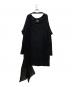 DIESEL (ディーゼル) Asymmetrical Lace Dress ブラック サイズ:S：7000円