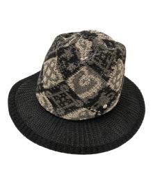 Vivienne Westwood（ヴィヴィアンウエストウッド）の古着「Design Hat」｜ブラック×ホワイト