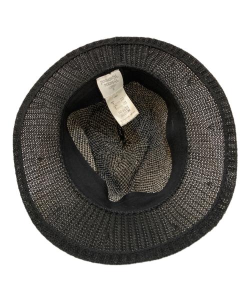 Vivienne Westwood（ヴィヴィアンウエストウッド）Vivienne Westwood (ヴィヴィアンウエストウッド) Design Hat ブラック×ホワイト サイズ:S～Mの古着・服飾アイテム