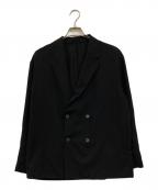 UNITED TOKYO×UOMOユナイテッドトーキョー×ウオモ）の古着「UOMO別注ダブルリネンジャケット」｜ブラック