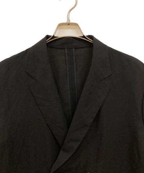 UNITED TOKYO（ユナイテッドトーキョー）UNITED TOKYO (ユナイテッドトーキョー) UOMO (ウオモ) UOMO別注ダブルリネンジャケット ブラック サイズ:3の古着・服飾アイテム