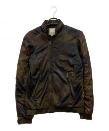 DIESEL（ディーゼル）の古着「カモフラ中綿ジャケット」｜カーキ