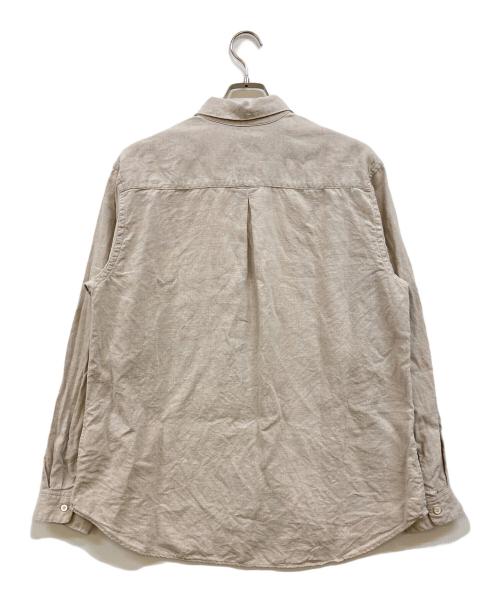 nestrobe confect（ネストローブ コンフェクト）nestrobe confect (ネストローブ コンフェクト) リネンシャツ ベージュ サイズ:5の古着・服飾アイテム