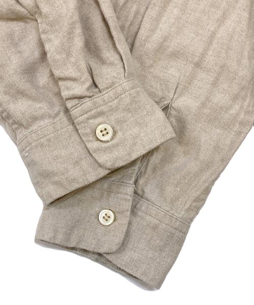 nestrobe confect（ネストローブ コンフェクト）nestrobe confect (ネストローブ コンフェクト) リネンシャツ ベージュ サイズ:5の古着・服飾アイテム
