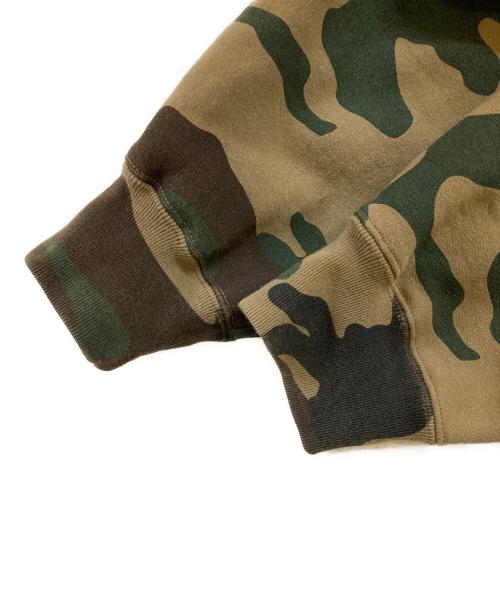 SUPREME（シュプリーム）SUPREME (シュプリーム) Big Logo Zip Up Hooded Sweatshirt カーキ サイズ:Ｍの古着・服飾アイテム