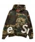 SUPREME（シュプリーム）の古着「Big Logo Zip Up Hooded Sweatshirt」｜カーキ
