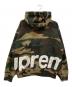 SUPREME (シュプリーム) Big Logo Zip Up Hooded Sweatshirt カーキ サイズ:Ｍ：32000円