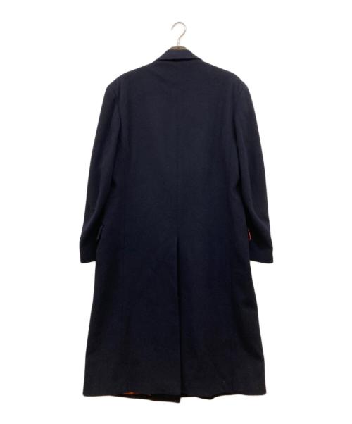 RALPH LAUREN（ラルフローレン）RALPH LAUREN (ラルフローレン) 80s ダブルチェスターコート ネイビー サイズ:42Lの古着・服飾アイテム