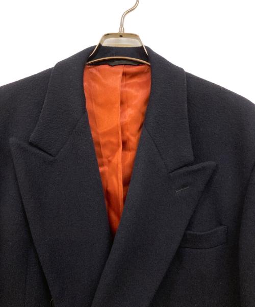 RALPH LAUREN（ラルフローレン）RALPH LAUREN (ラルフローレン) 80s ダブルチェスターコート ネイビー サイズ:42Lの古着・服飾アイテム