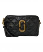 THE MARC JACOBSザマークジェイコブス）の古着「キルテッドソフトショット ショルダーバッグ」｜ブラック