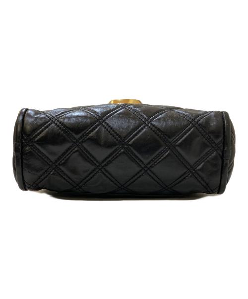THE MARC JACOBS（ザマークジェイコブス）THE MARC JACOBS (ザマークジェイコブス) キルテッドソフトショット ショルダーバッグ ブラックの古着・服飾アイテム