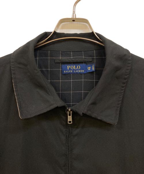 POLO RALPH LAUREN（ポロ・ラルフローレン）POLO RALPH LAUREN (ポロ・ラルフローレン) ポニー刺繍 スイングトップ ブラック サイズ:2XBの古着・服飾アイテム