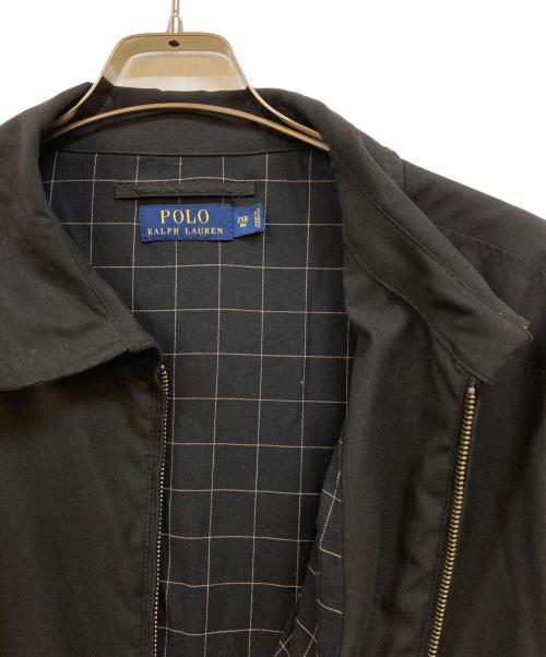 POLO RALPH LAUREN（ポロ・ラルフローレン）POLO RALPH LAUREN (ポロ・ラルフローレン) ポニー刺繍 スイングトップ ブラック サイズ:2XBの古着・服飾アイテム