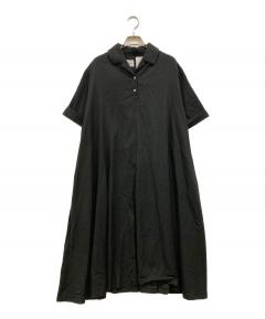 中古・古着通販】foufou (フーフー) Vネックギャザーワンピース