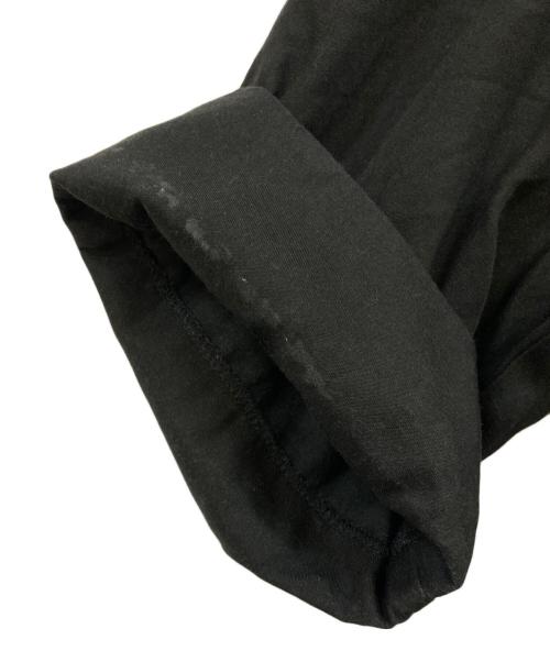 foufou（フーフー）foufou (フーフー) 半袖ワンピース ブラックの古着・服飾アイテム