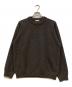ATON（エイトン）の古着「LAMBS WOOL CREWNECK SWEATER」｜ブラウン