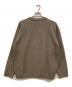 ATON (エイトン) LAMBS WOOL CREWNECK SWEATER ベージュ サイズ:04：21000円