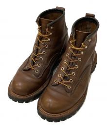 RED WING（レッドウィング）の古着「ライトマンブーツ」｜ブラウン