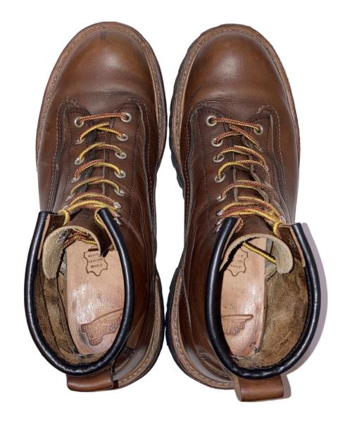 RED WING（レッドウィング）RED WING (レッドウィング) ライトマンブーツ ブラウン サイズ:26㎝の古着・服飾アイテム