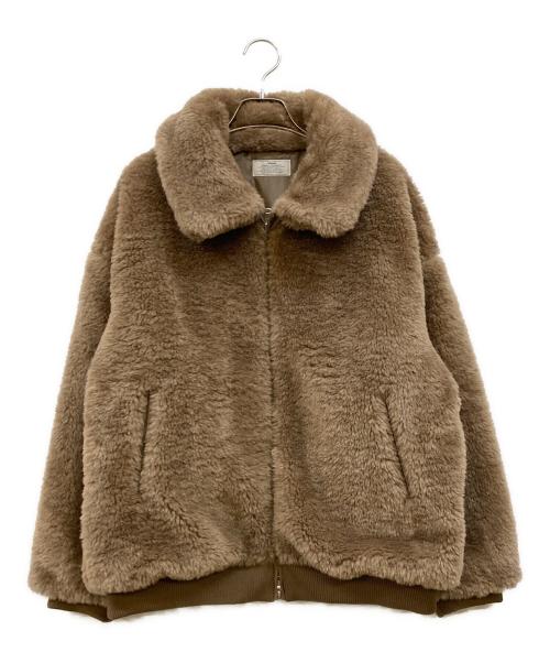 JOURNAL STANDARD relume（ジャーナルスタンダード レリューム）JOURNAL STANDARD relume (ジャーナルスタンダード レリューム) ファーショートブルゾン ブラウン サイズ:下記参照 未使用品の古着・服飾アイテム