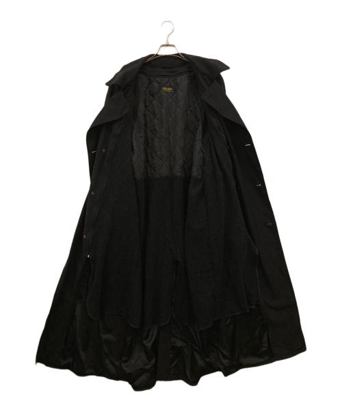 BROOKS BROTHERS（ブルックスブラザーズ）BROOKS BROTHERS (ブルックスブラザーズ) 80's 中綿ライナー付ステンカラーコート ブラック サイズ:下記参照の古着・服飾アイテム