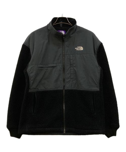 THE NORTHFACE PURPLELABEL（ザ・ノースフェイス パープルレーベル）THE NORTHFACE PURPLELABEL (ザ・ノースフェイス パープルレーベル) Field Denali Jacket ブラック×グレー サイズ:XLの古着・服飾アイテム