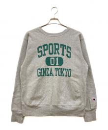Champion（チャンピオン）の古着「リバースウィーブスウェット」｜グレー