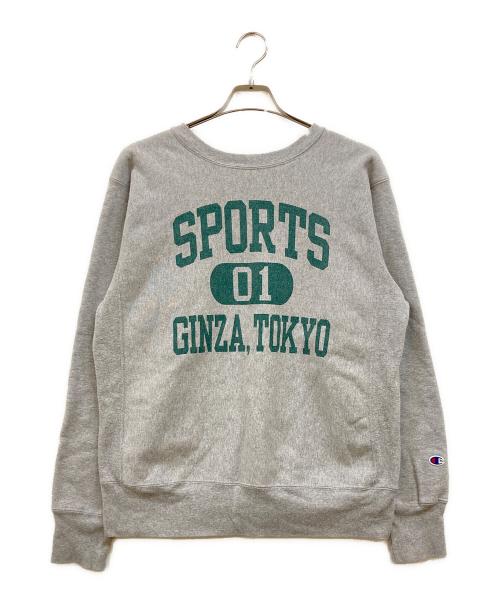 Champion（チャンピオン）Champion (チャンピオン) リバースウィーブスウェット グレー サイズ:XLの古着・服飾アイテム