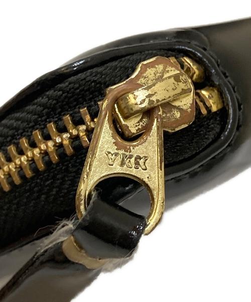 COMME des GARCONS（コムデギャルソン）COMME des GARCONS (コムデギャルソン) Dots Embossed Leather Line 財布 ブラックの古着・服飾アイテム