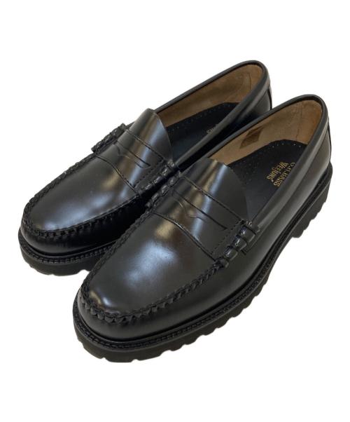 G.H.BASS（ジーエイチバス）G.H.BASS (ジーエイチバス) LARSON コインローファー ブラック サイズ:8.5の古着・服飾アイテム