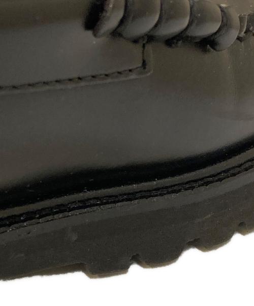 G.H.BASS（ジーエイチバス）G.H.BASS (ジーエイチバス) LARSON コインローファー ブラック サイズ:8.5の古着・服飾アイテム