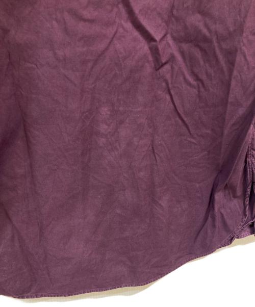 Maison Margiela（メゾンマルジェラ）Maison Margiela (メゾンマルジェラ) ミリタリーシャツ ボルドー サイズ:46の古着・服飾アイテム