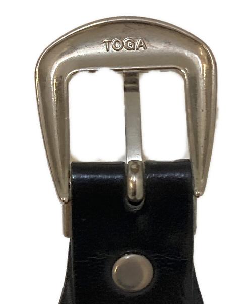 TOGA（トーガ）TOGA (トーガ) バックルレザーバングル ブラックの古着・服飾アイテム