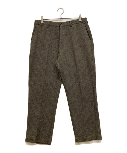 POLO RALPH LAUREN（ポロ・ラルフローレン）POLO RALPH LAUREN (ポロ・ラルフローレン) ヘリンボーンスラックス ブラウン サイズ:下記参照の古着・服飾アイテム