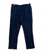 RRLダブルアールエル）の古着「シンチバック シャンブレーデニムパンツ」｜インディゴ